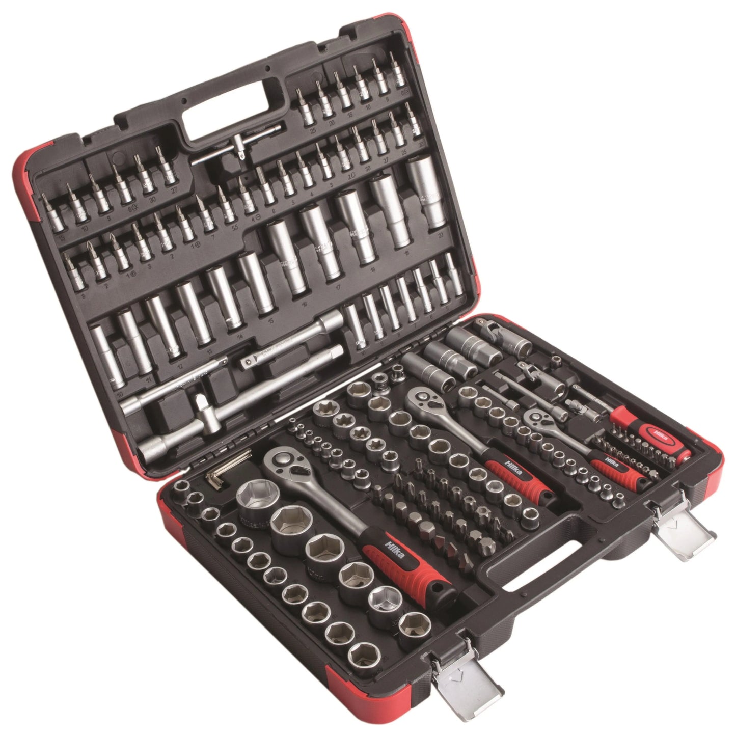 171pc 1/4", 3/8" & 1/2" Drive Socket & Bit Set