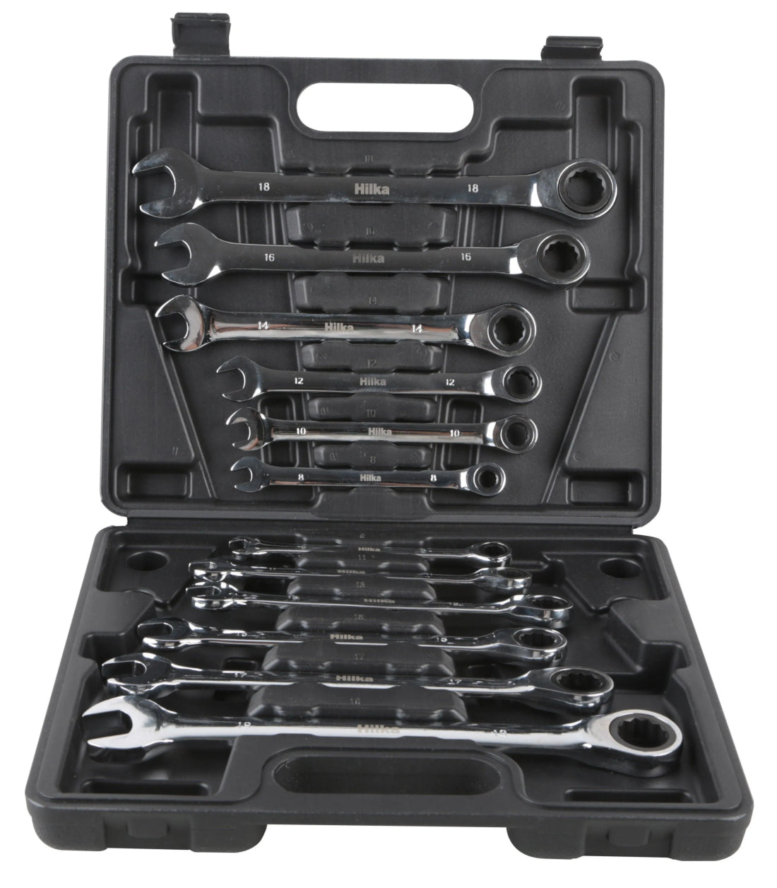 12 Piece Ratchet Spanner Set – Metric