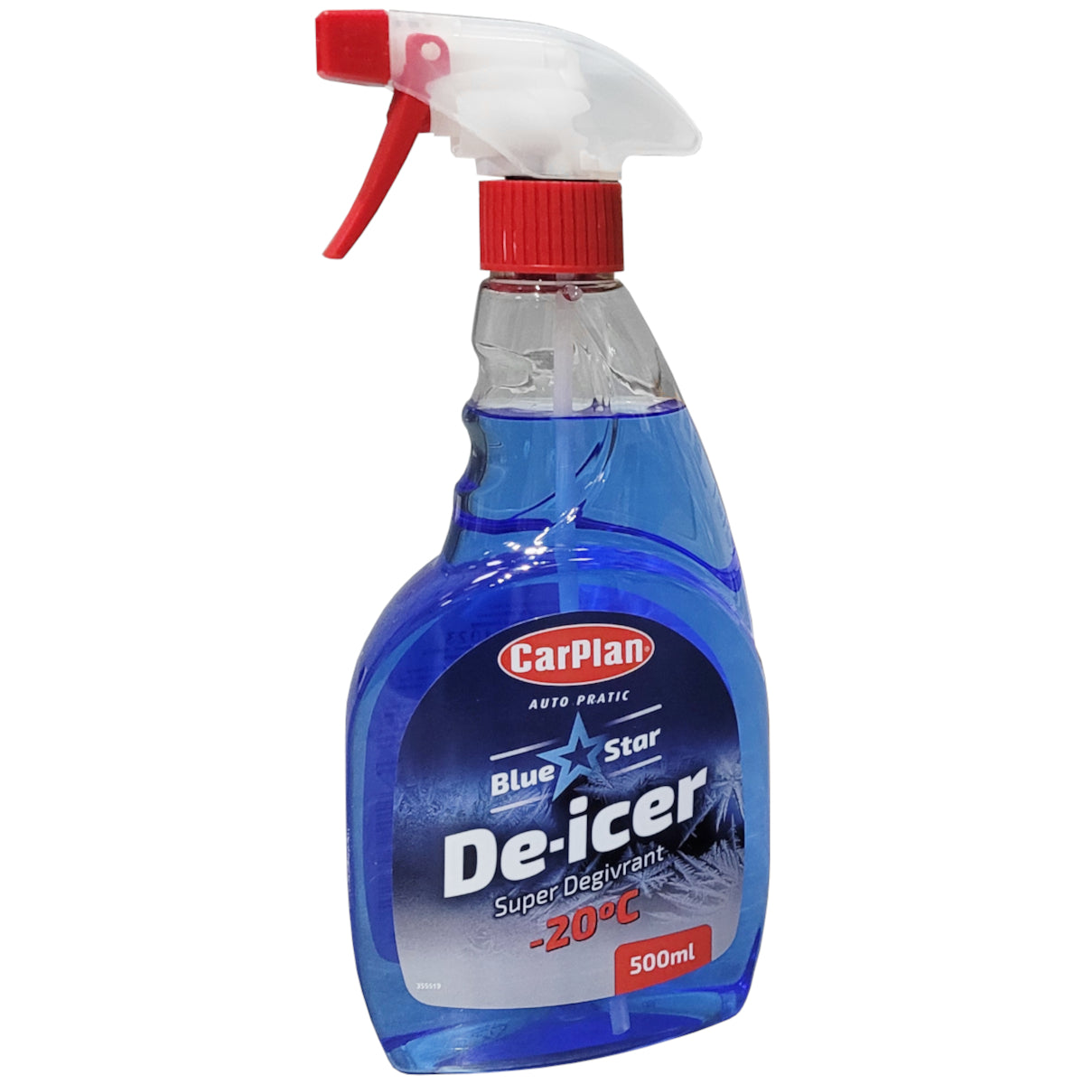 Carplan Bluestar De-Icer 500ml Bundle - 12 Pack + Free Scraper