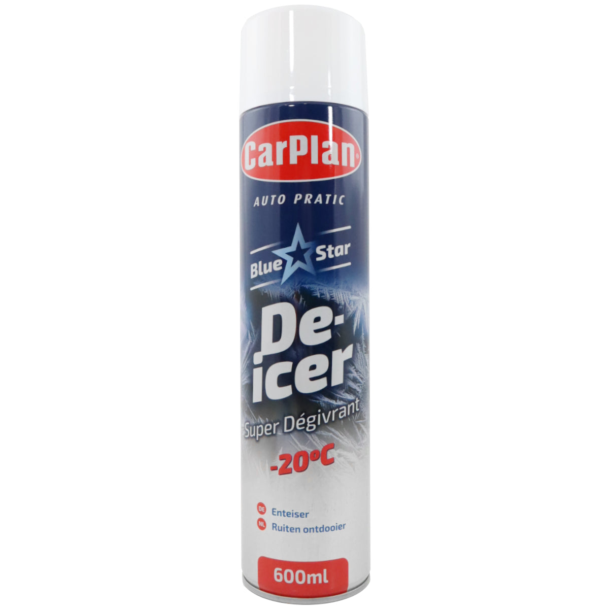 Carplan BlueStar De-Icer 600ml Aerosol Bundle - 12 Pack + Free Scraper