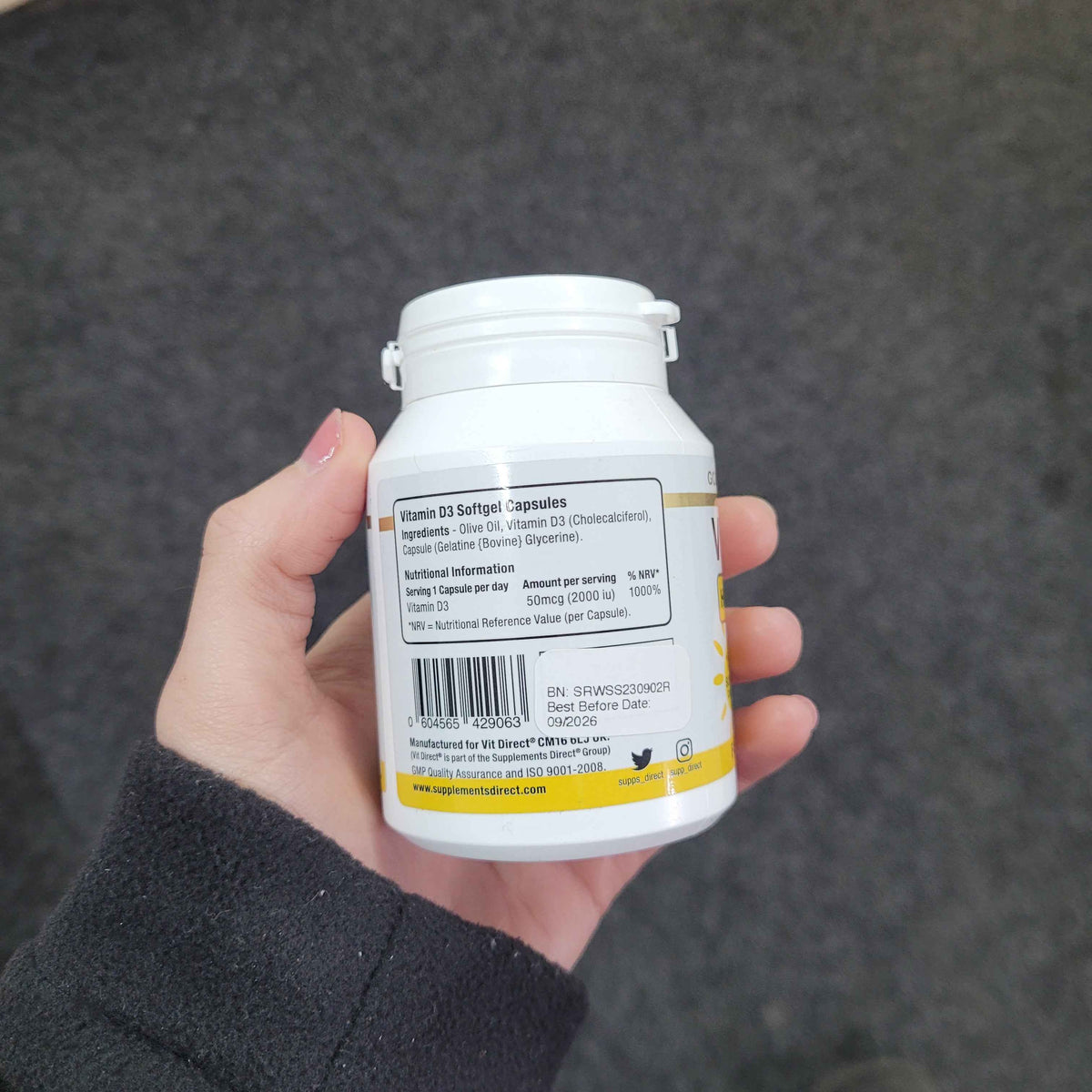 Vitamin D3 - 150 Softgels