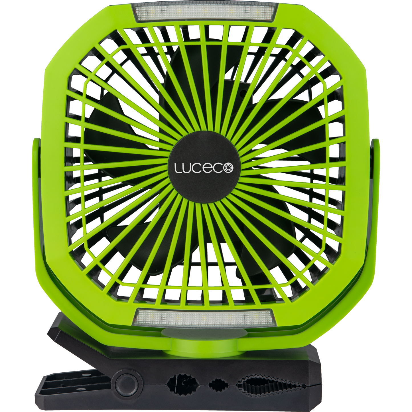 LED Rechargeable 6W Magnetic Clamp Fan Light