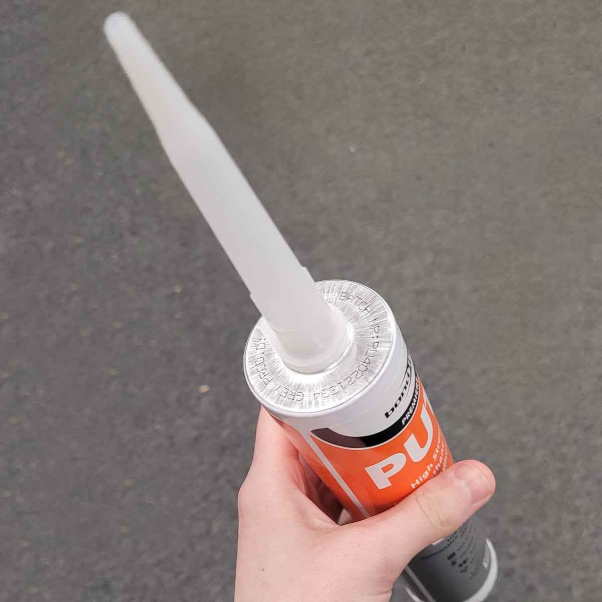 PU18 White Polyurethane Sealant Adhesive 310ml