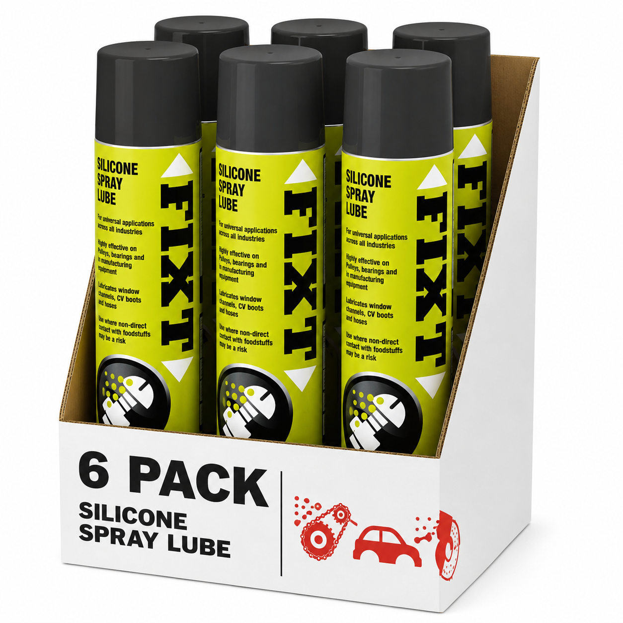 FIXT Silicone Spray Lubricant- 400ml