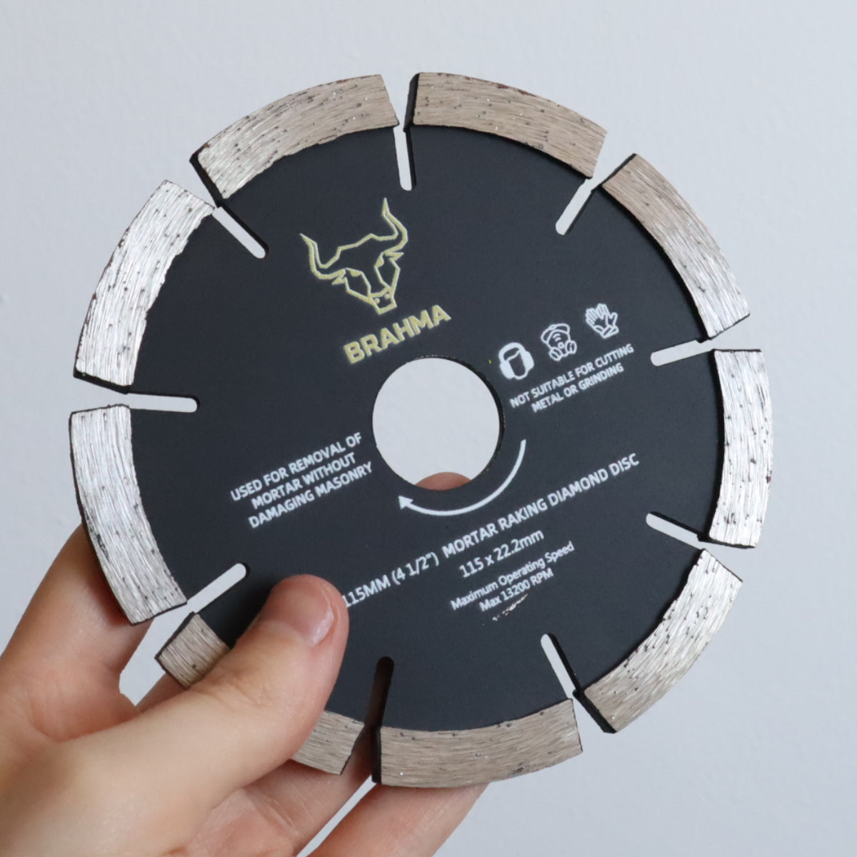 Brahma Diamond Mortar Raking Disc 115mm (4.5")