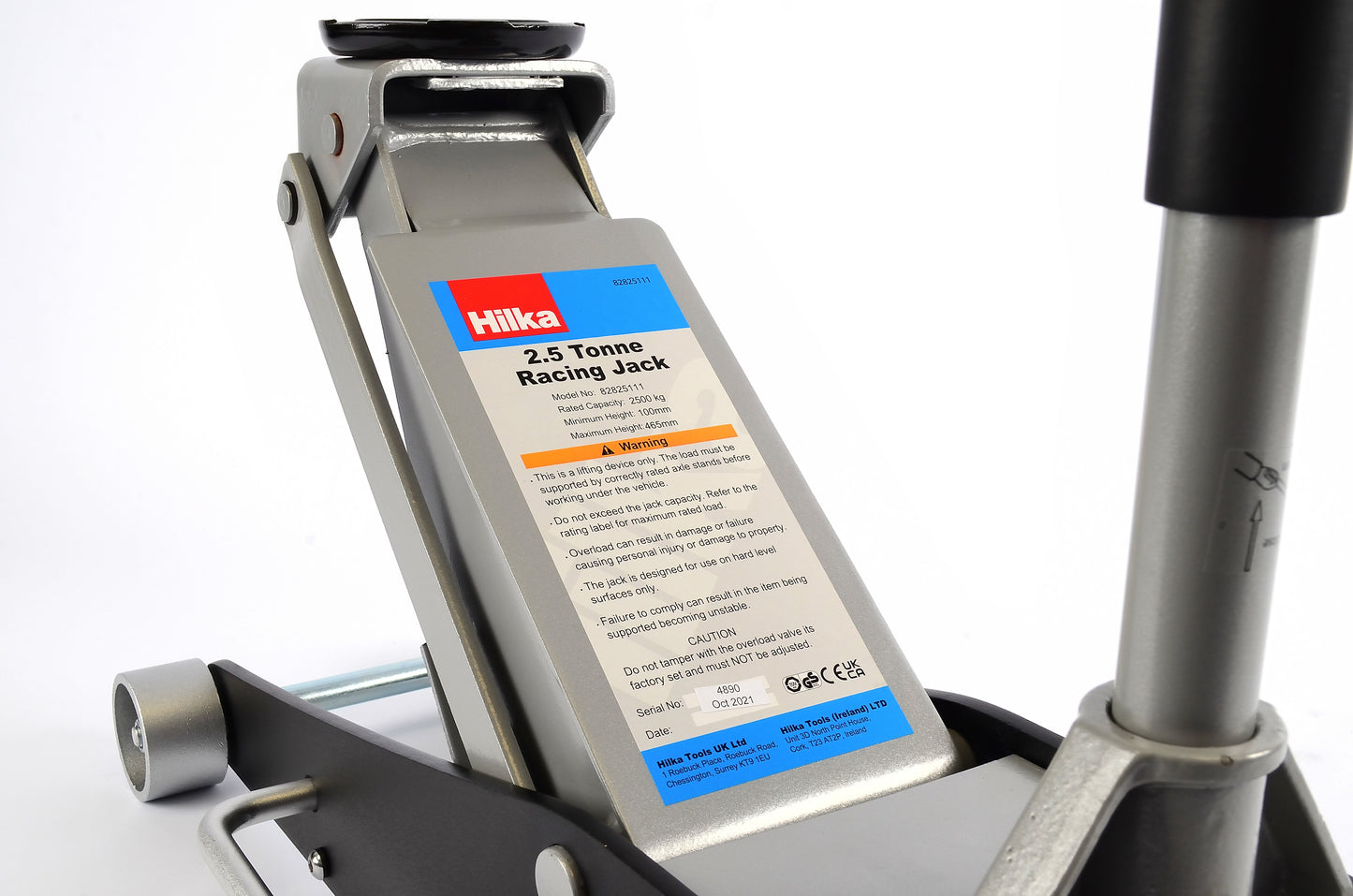 2.5 Tonne Aluminium/Steel Trolley Jack