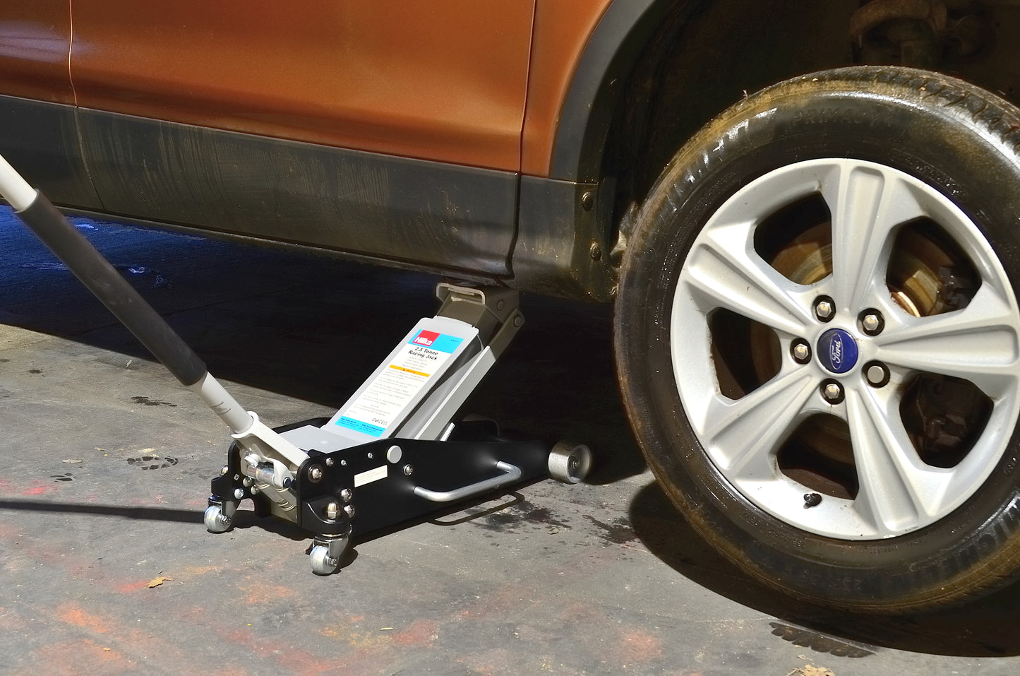 2.5 Tonne Aluminium/Steel Trolley Jack