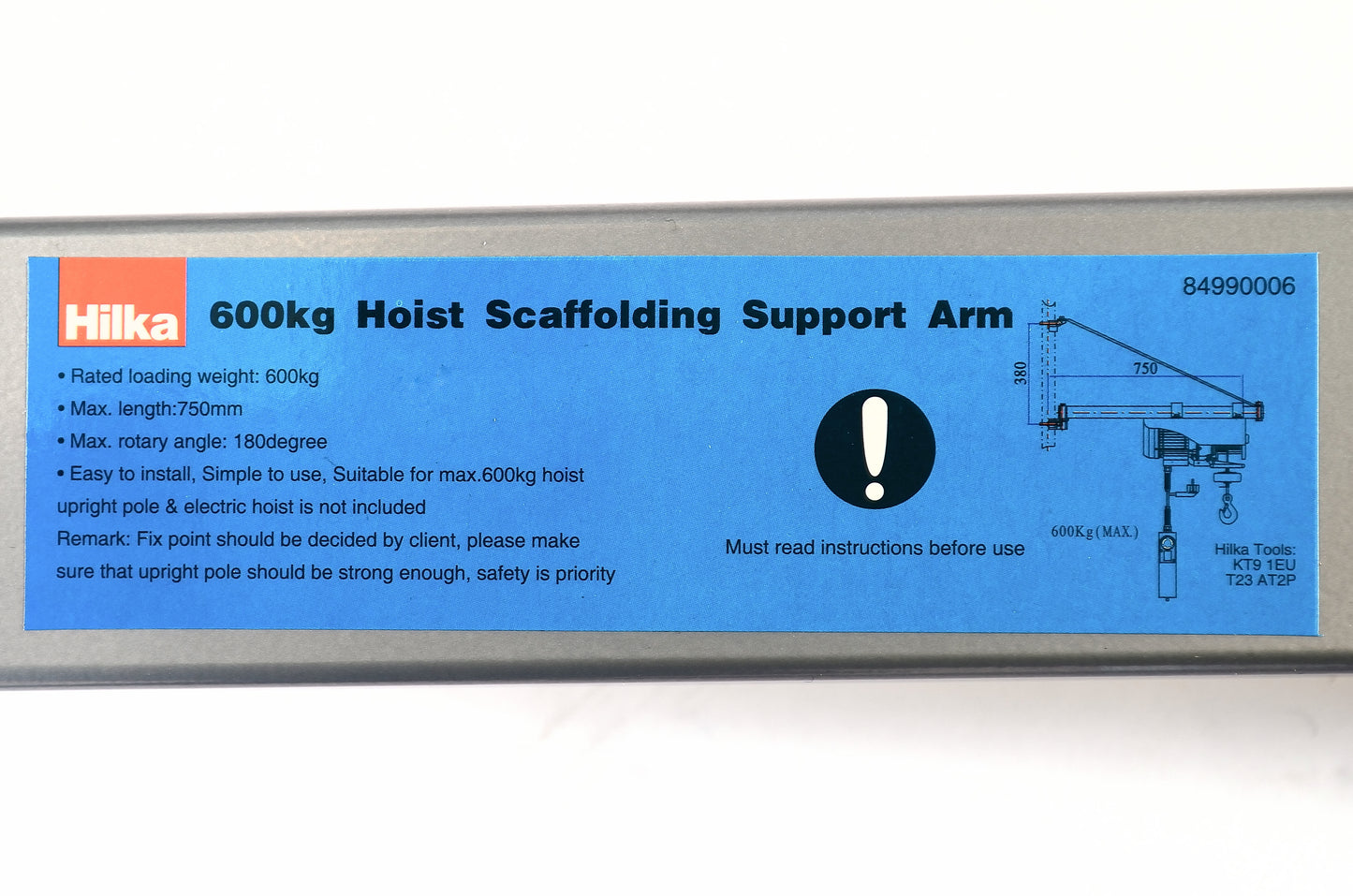 600kg Hoist Scaffolding Support Arm