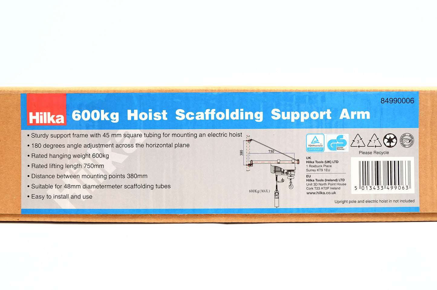 600kg Hoist Scaffolding Support Arm