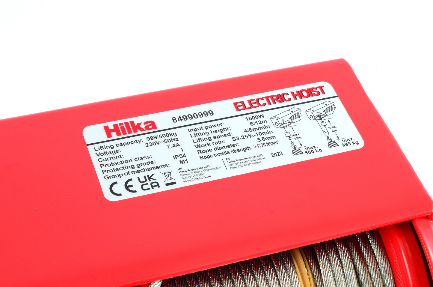 999kg Electric Hoist