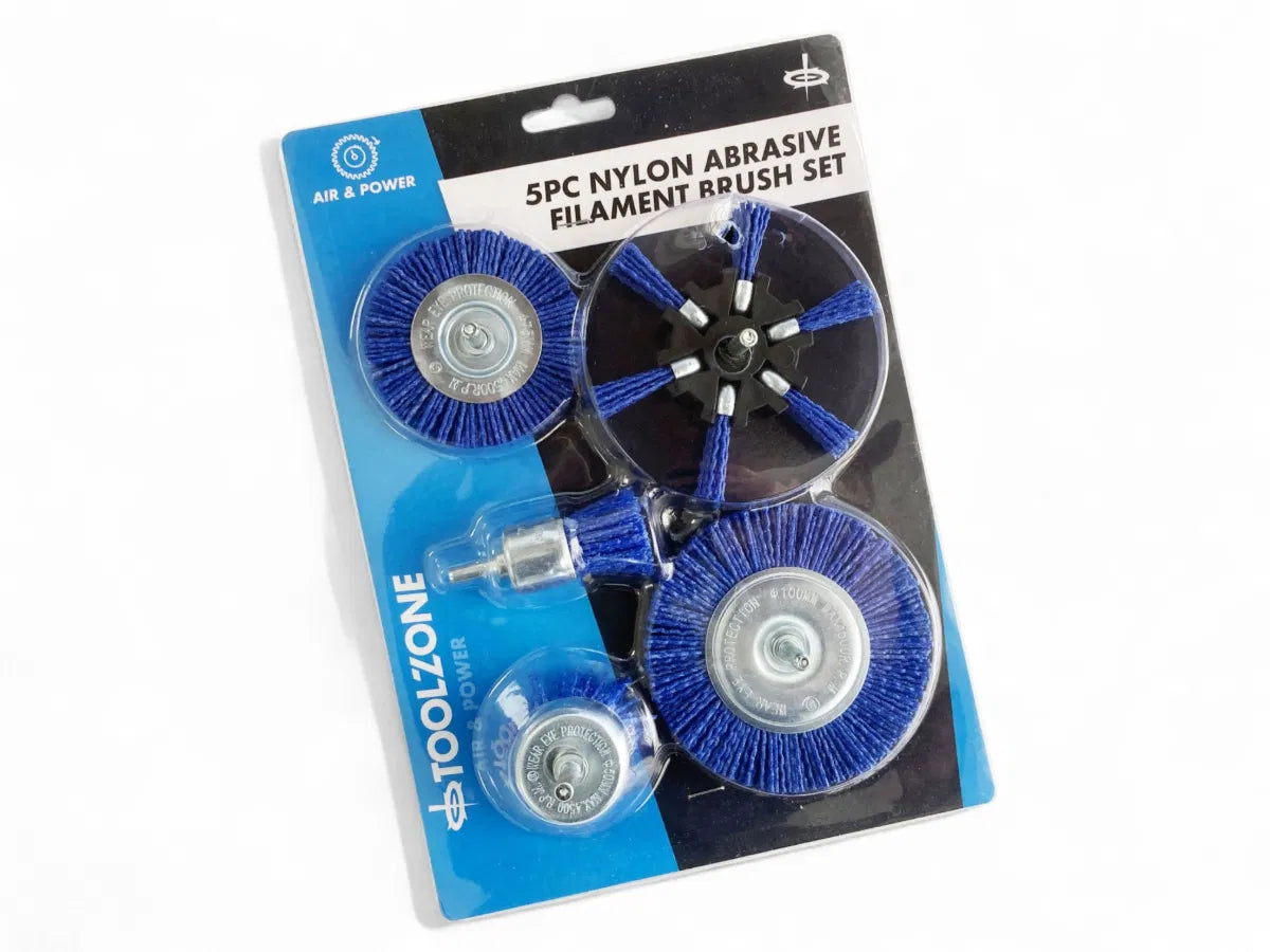 Nylon Abrasive Filament Brush Set - AB160