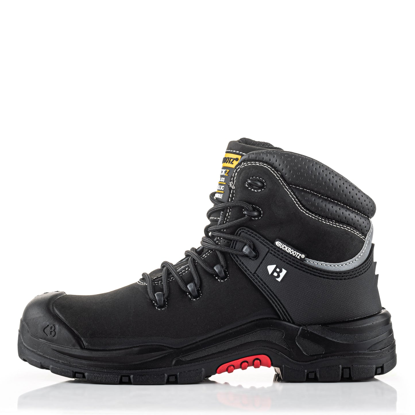 Nubuckz Safety Dealer Boots - Lace Up