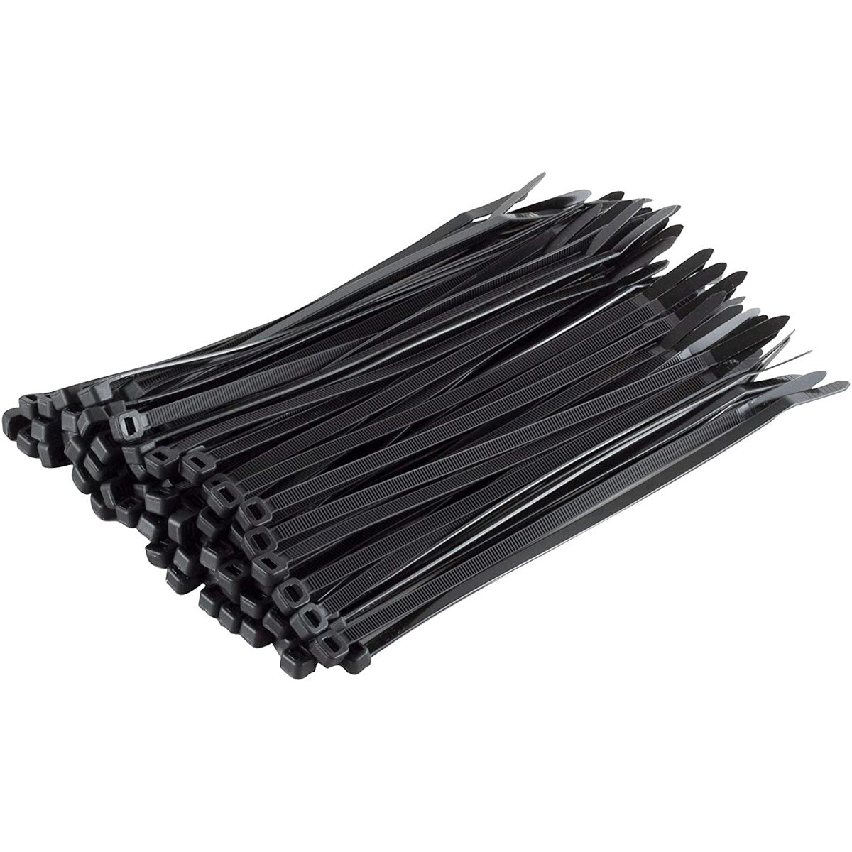 Black Cable Ties – Multiple Sizes, Bags of 100
