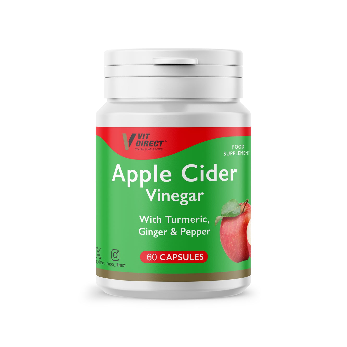 Apple Cider Vinegar Capsules - 60 Capsules
