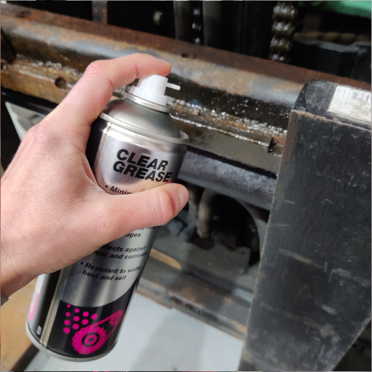 Clear Grease Spray - X61780 400ml Aerosol