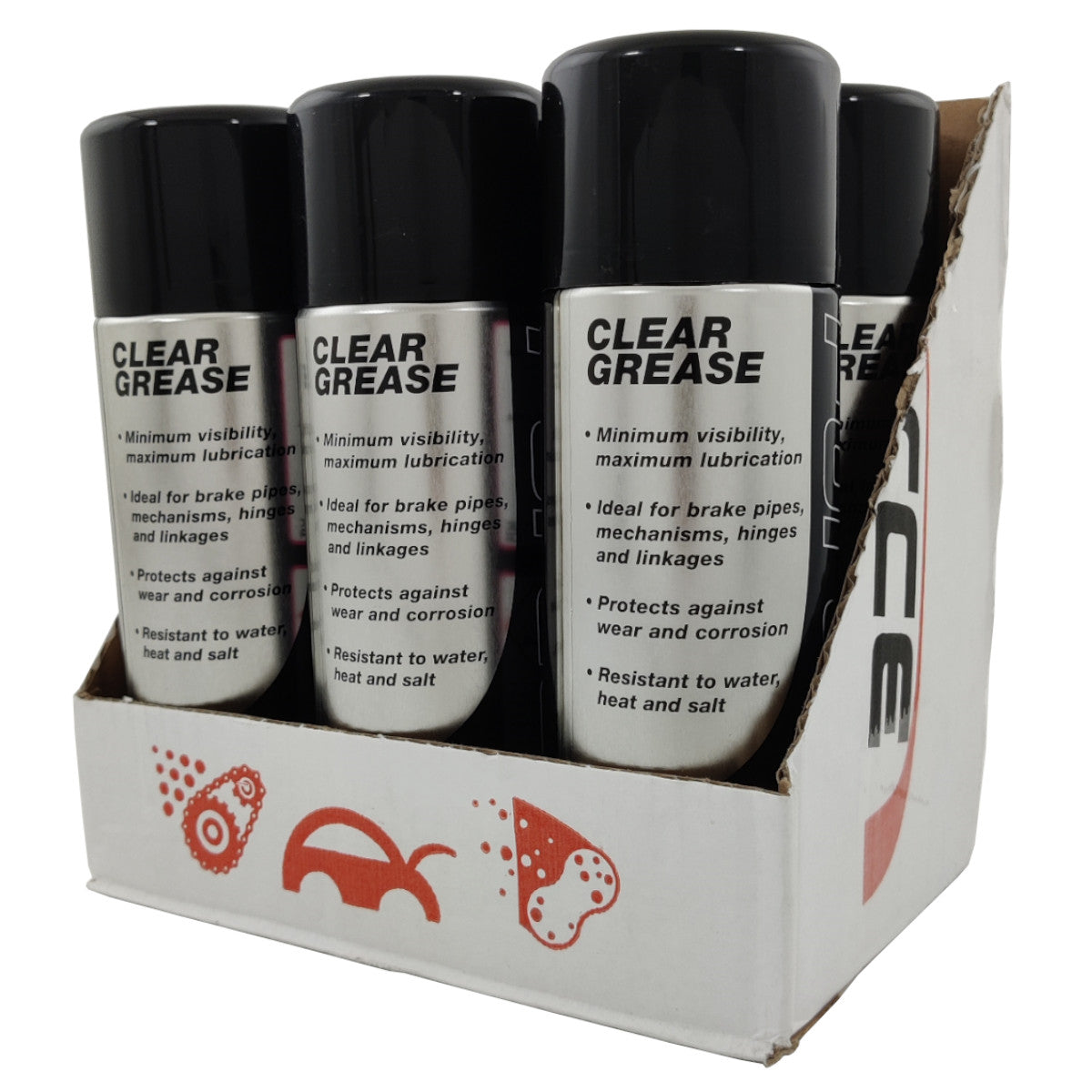 Clear Grease Spray - X61780 400ml Aerosol