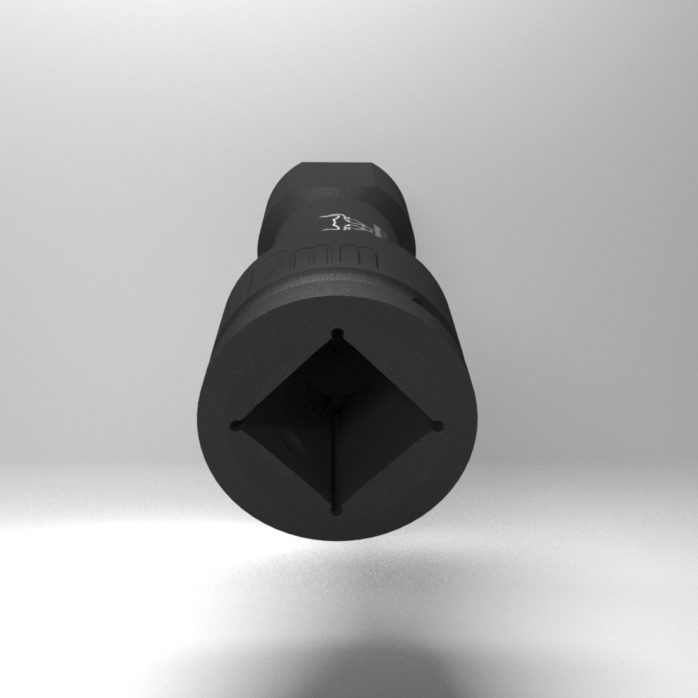 Brahma 17mm Impact Socket For Unistrut Channel