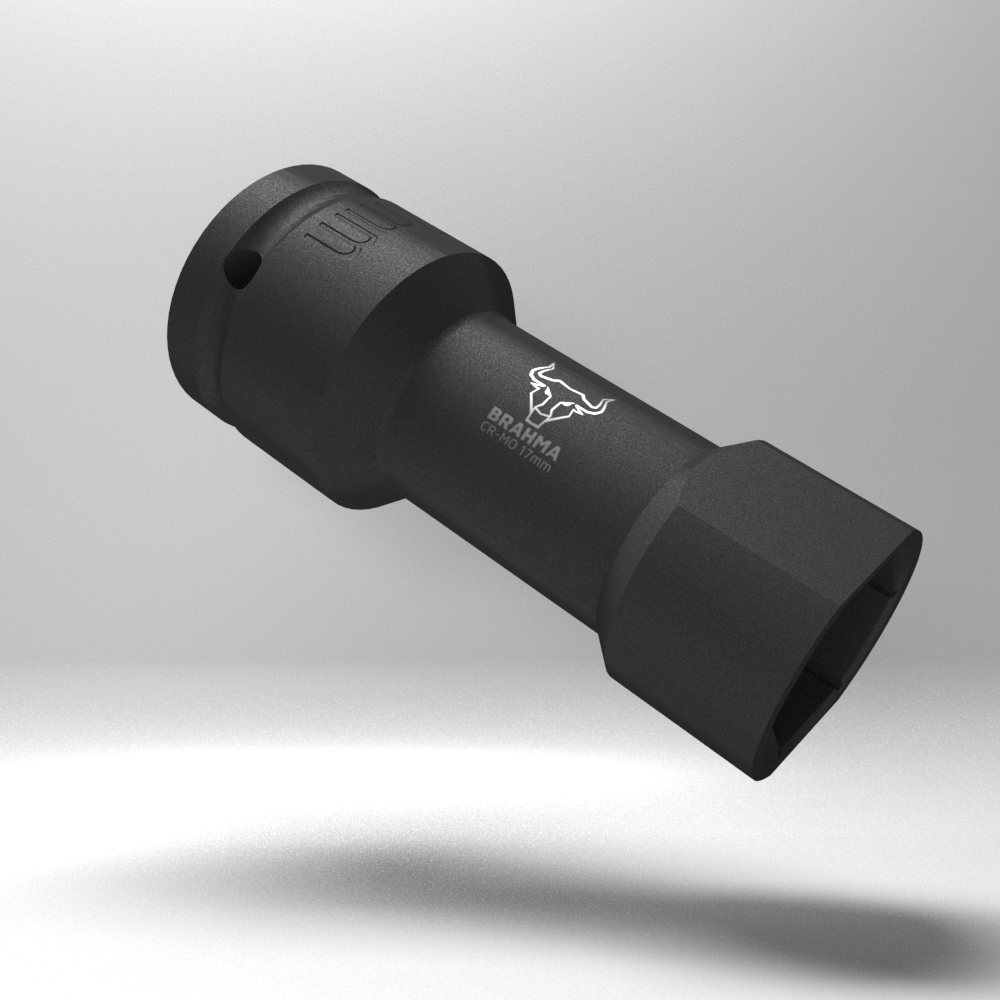 Brahma 17mm Impact Socket For Unistrut Channel