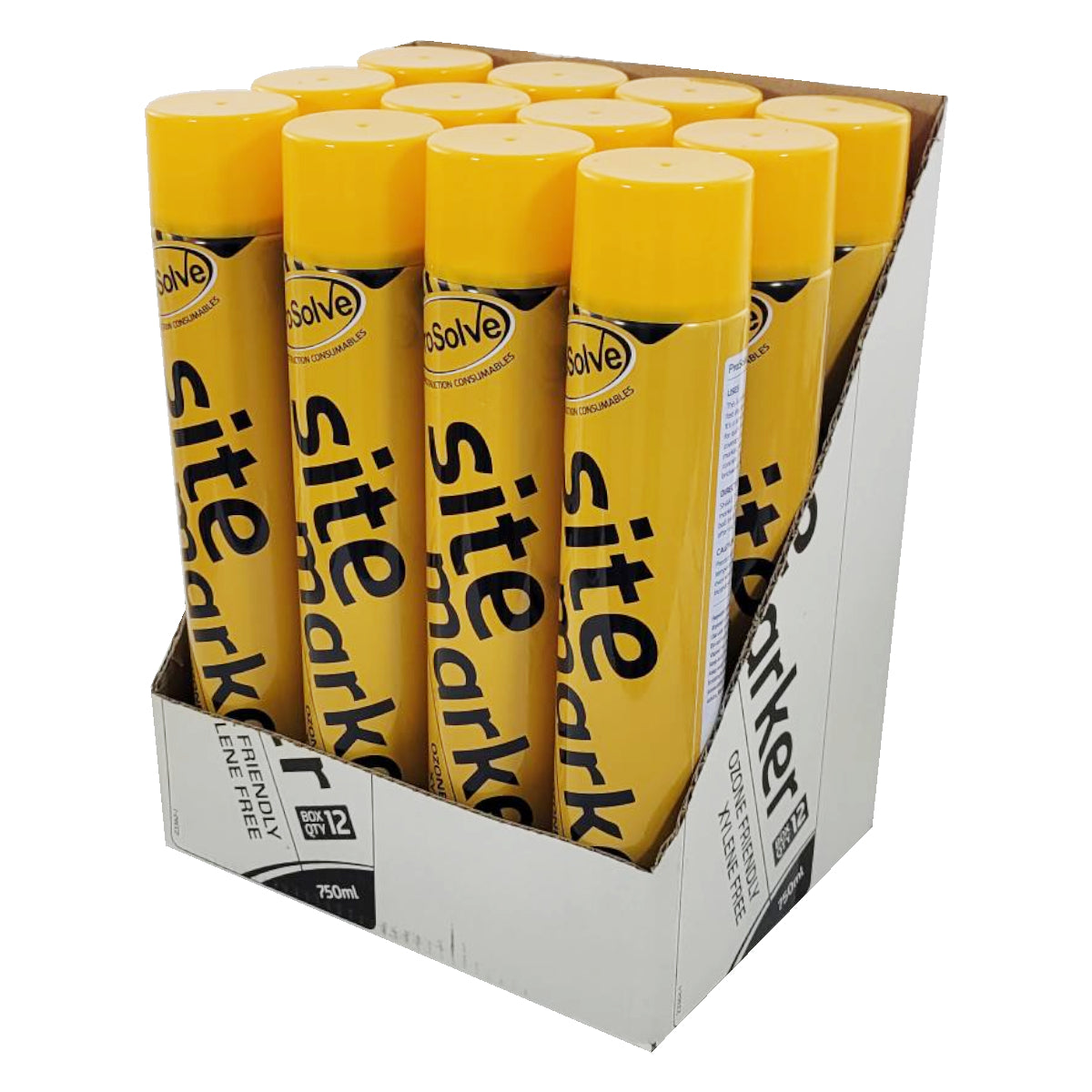 Yellow Line Marking Spray Paint – 750ml