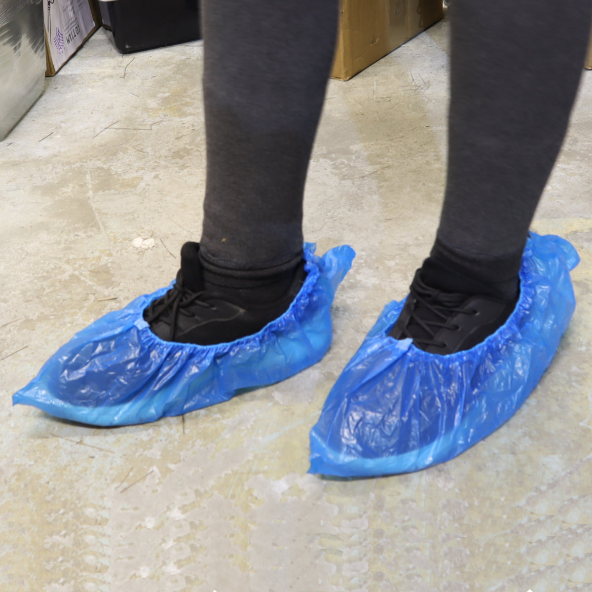Disposable PE Overshoes - Pack of 100 D340
