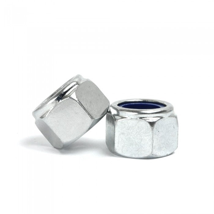 Timco M10 Nylon Locking Nuts (Type P) - Pack of 4