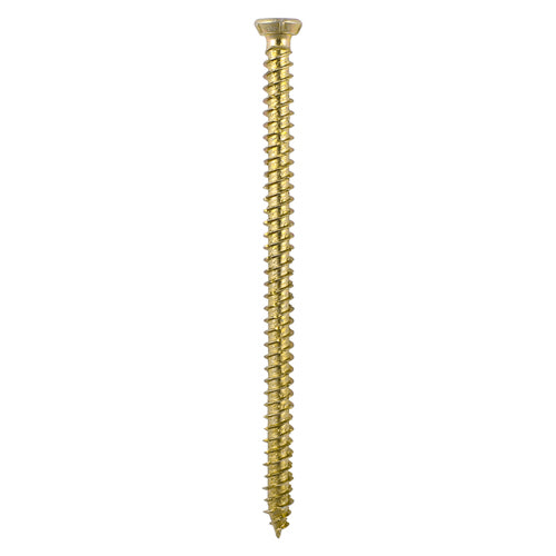 Timco Concrete Screws 7.5 x 80mm - Box of 100 with Driver Bit