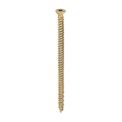 Timco Concrete Screws 7.5 x 120mm - Box of 100 with Driver Bit