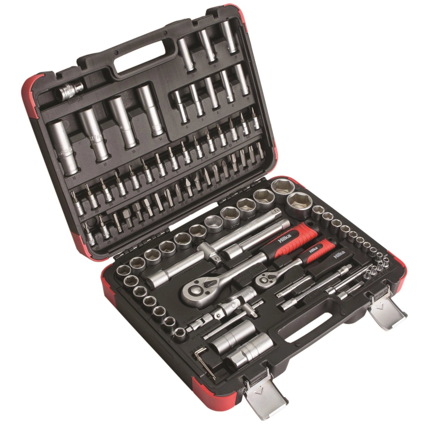 94pc 1/4" & 1/2" Drive Socket Set – Chrome Vanadium Steel