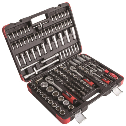 171pc 1/4", 3/8" & 1/2" Drive Socket & Bit Set – Chrome Vanadium Steel
