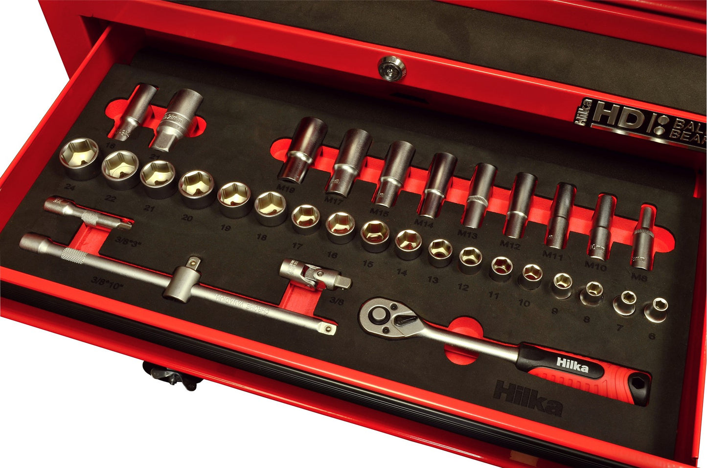34 Piece 3/8" Drive EVA Socket Set – Metric