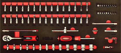 75 Piece 1/4" Drive EVA Socket Set – Metric