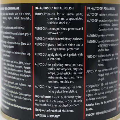 Autosol Metal Polish - 750ml Tin