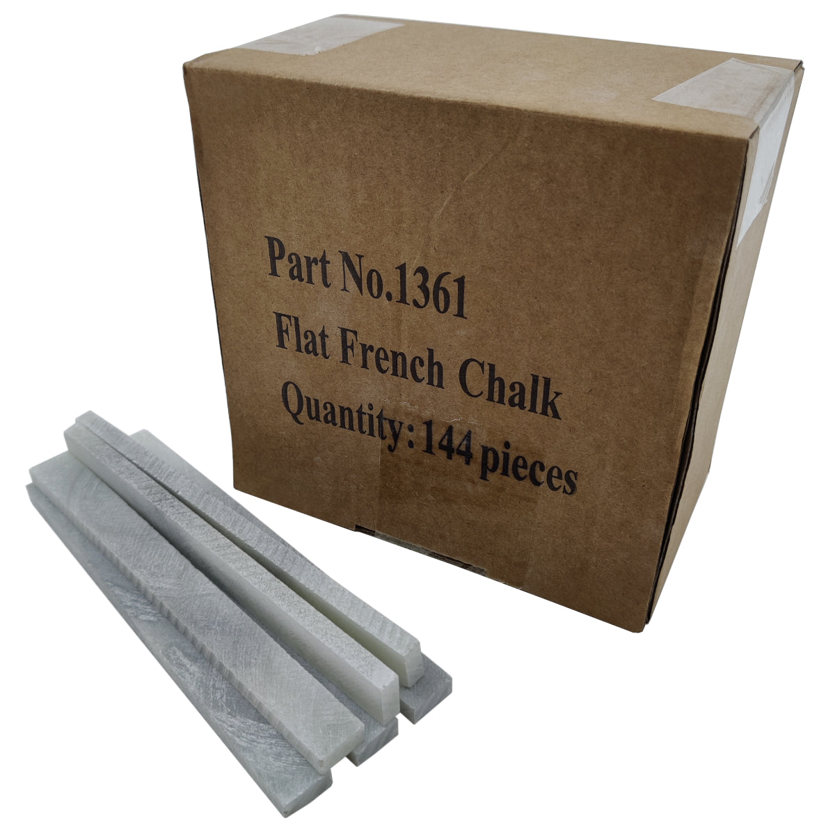 Engineers Flat French Chalk Sticks - Box of 144