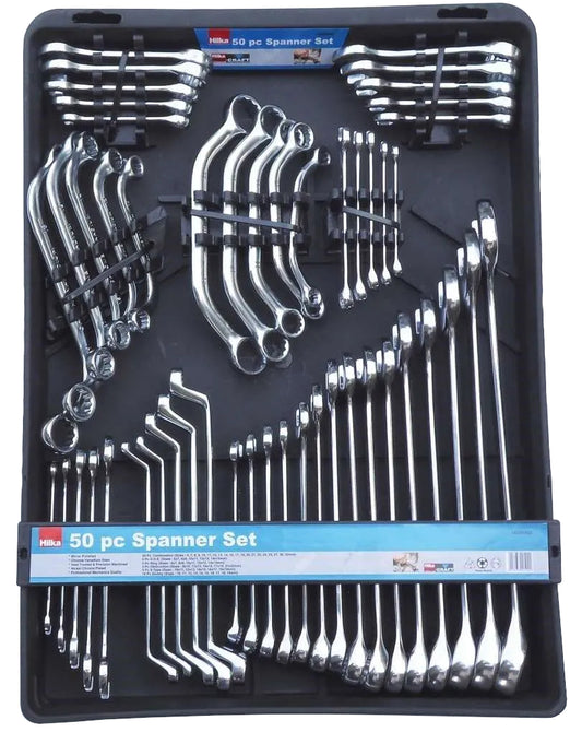 50 Piece Spanner Set – Metric