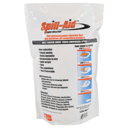 Spill-Aid Power Absorber - 5L Powder Absorbent