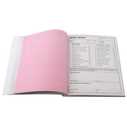 Vehicle Daily Check & Defect Book