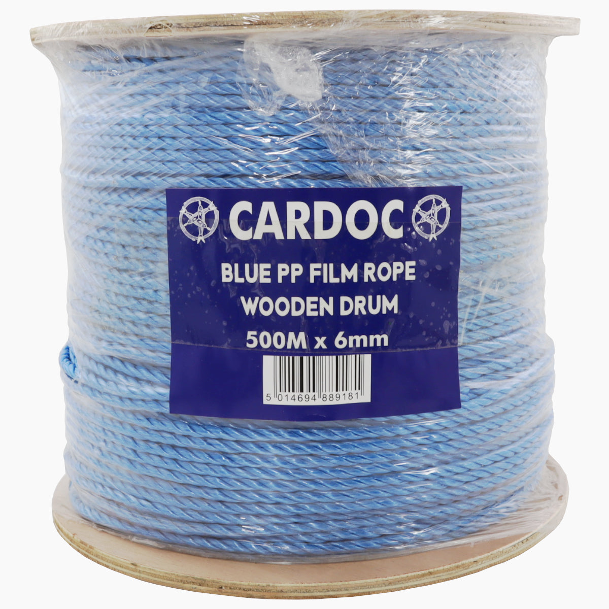Blue 6mm Rope - 500M Drum