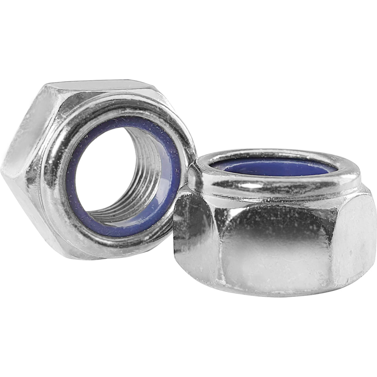 M12 Nylon Locking Nuts (Type P) - Pack of 4