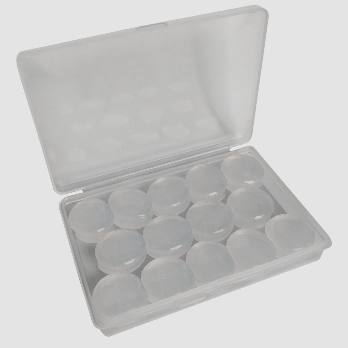 Clear Silicone Earplugs - Water Resistant