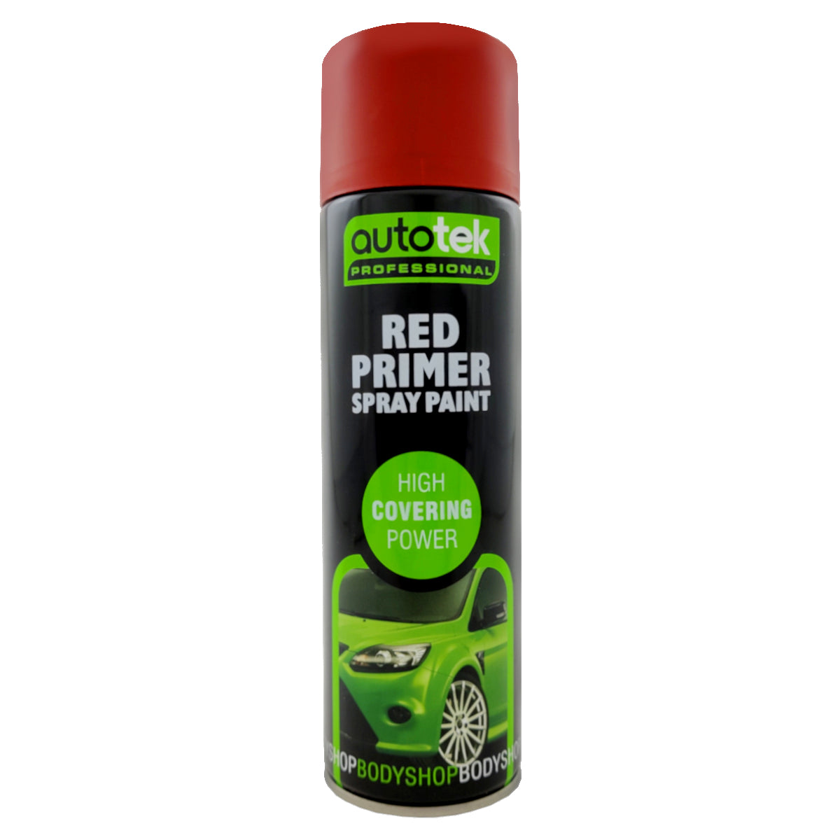 Autotek Red Primer Spray Paint - 500ml Aerosol