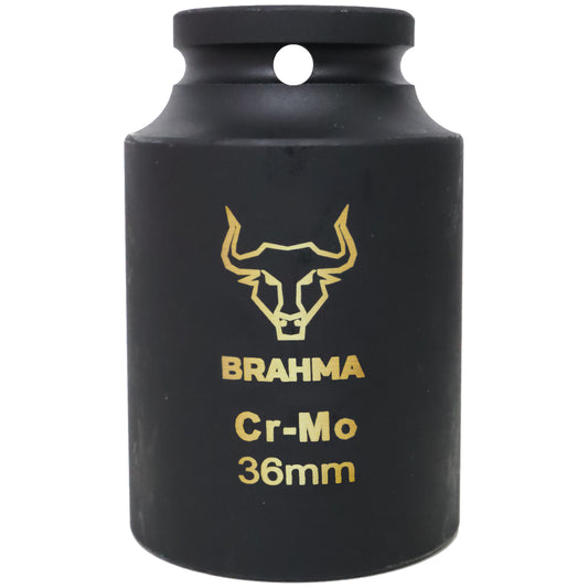 Brahma 36mm Deep Impact Socket - 1/2" Square Drive