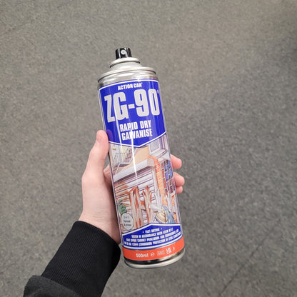 ZG-90 Cold Zinc Galvanising Spray - Silver