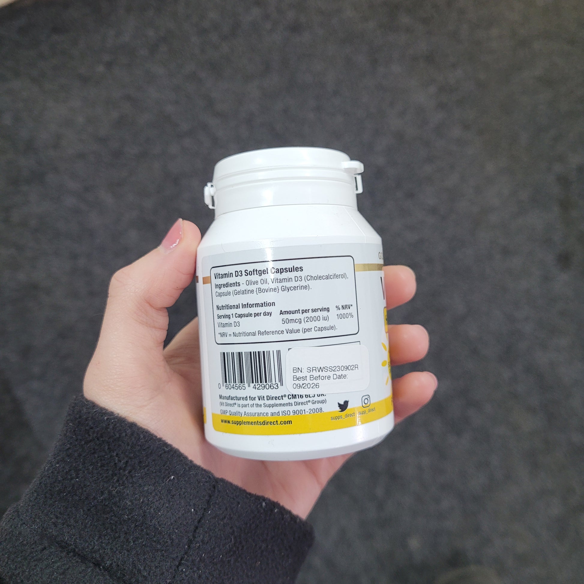 Vitamin D3 - 150 Softgels