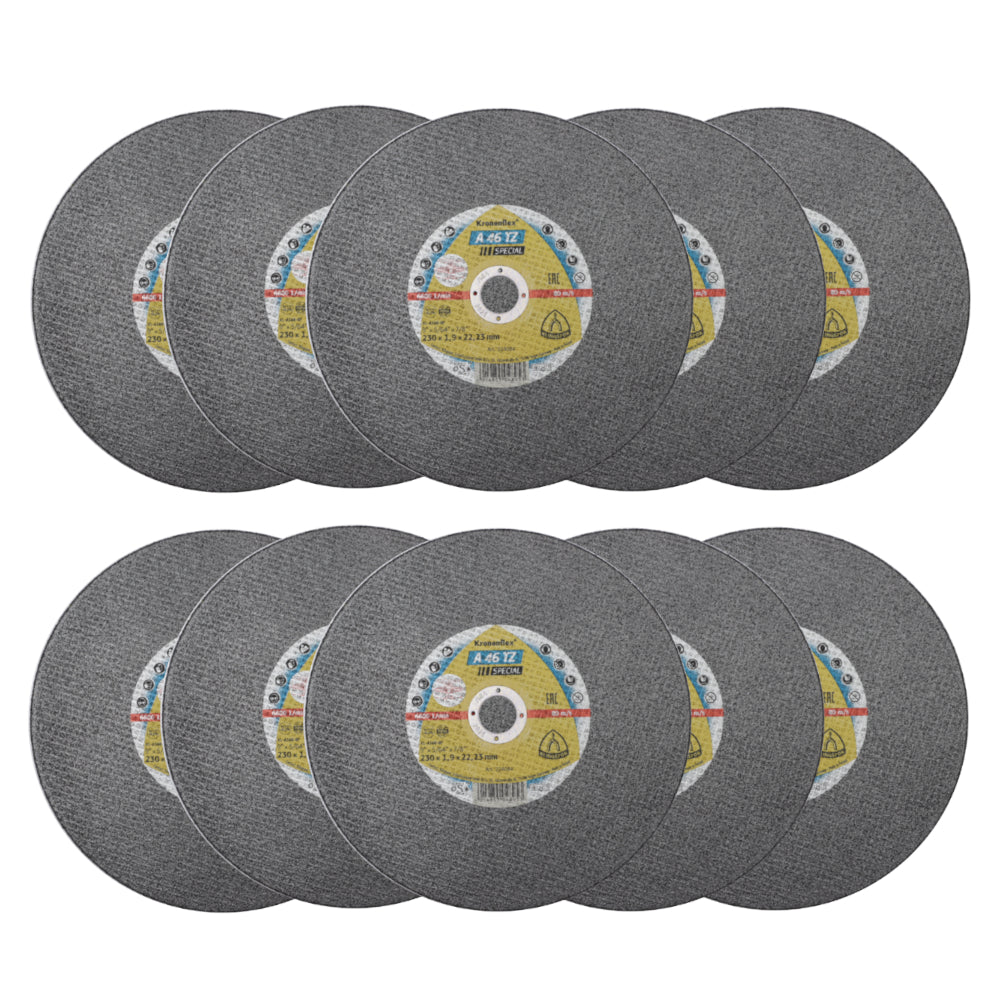 Klingspor A 46 TZ Special 230mm Metal Cutting Discs