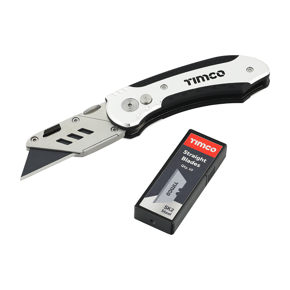 Timco Folding Utility Knife with Blades