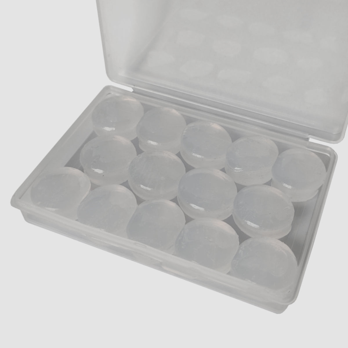 Clear Silicone Earplugs - Water Resistant