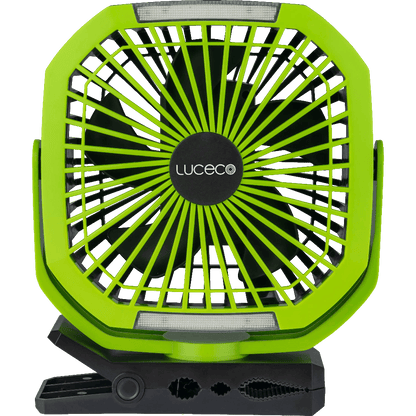 LED Rechargeable 6W Magnetic Clamp Fan Light