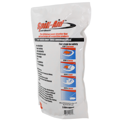 Spill-Aid Power Absorber - 5L Powder Absorbent