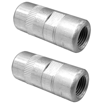 4 Jaw Hydraulic Grease Connector - Grease Gun End