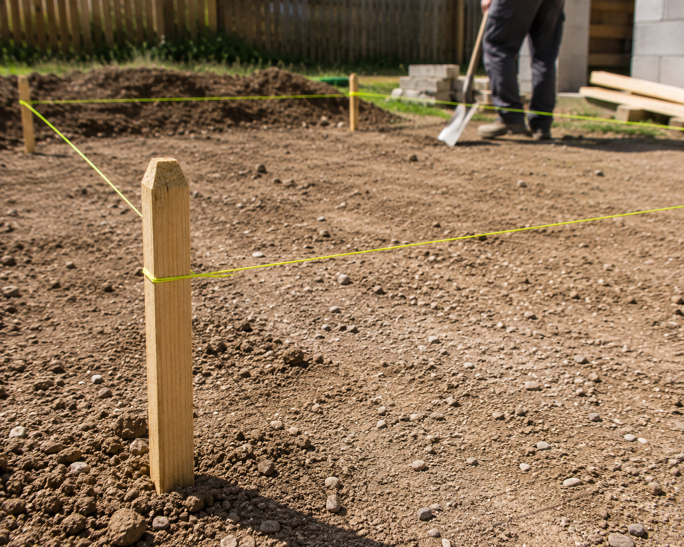 Wooden Marking Out Stakes – 300, 500 & 600mm